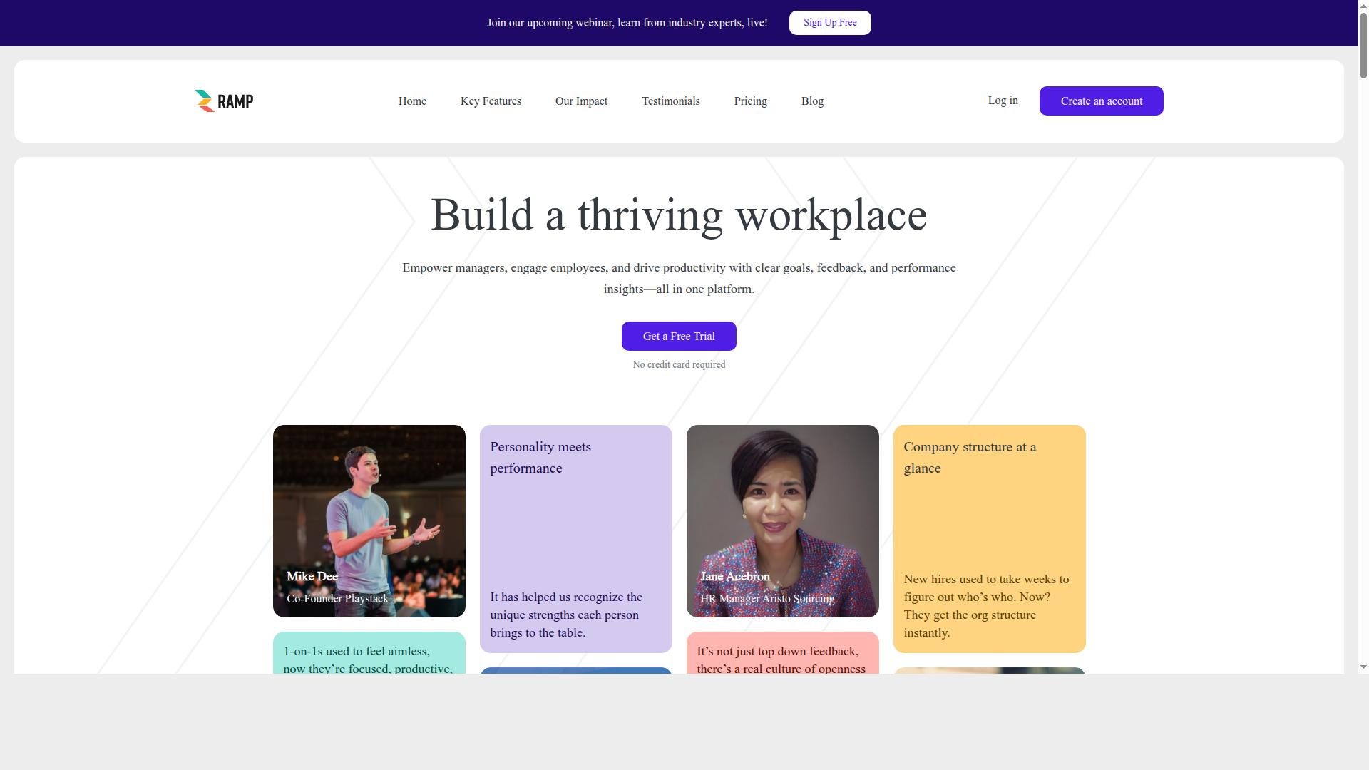 HeyRamp website
